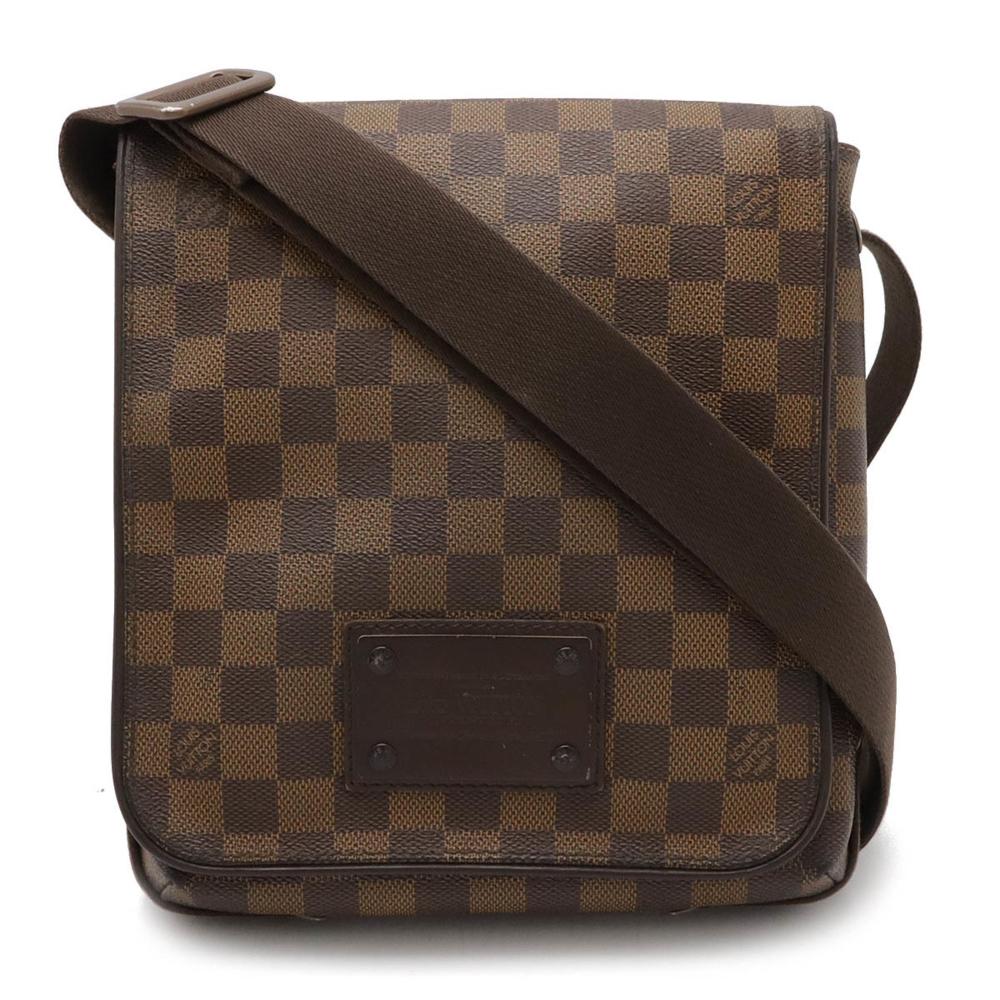 Brown Canvas Louis Vuitton Brooklyn