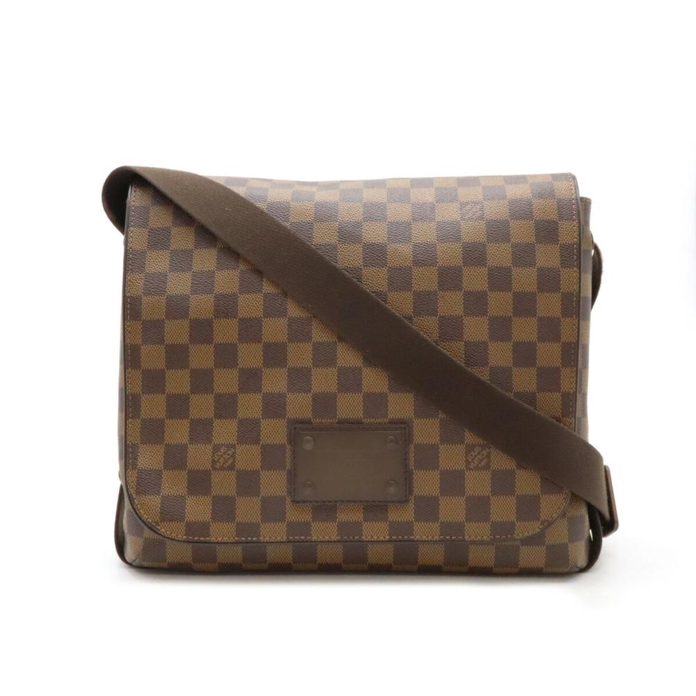 Brown Canvas Louis Vuitton Brooklyn