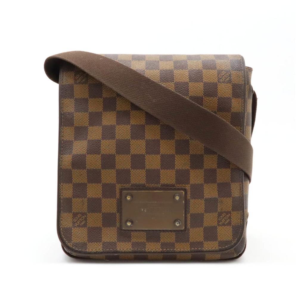 Brown Canvas Louis Vuitton Brooklyn