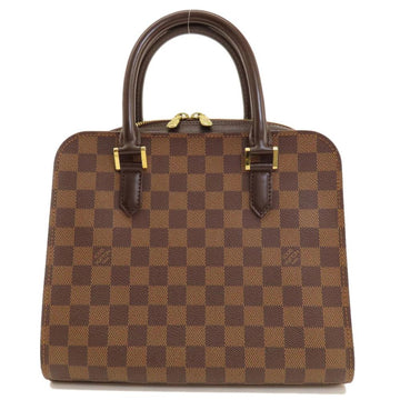 Brown Canvas Louis Vuitton Triana