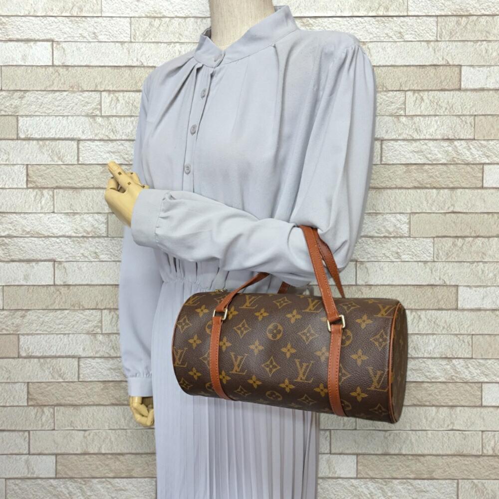 Brown Canvas Louis Vuitton Papillon