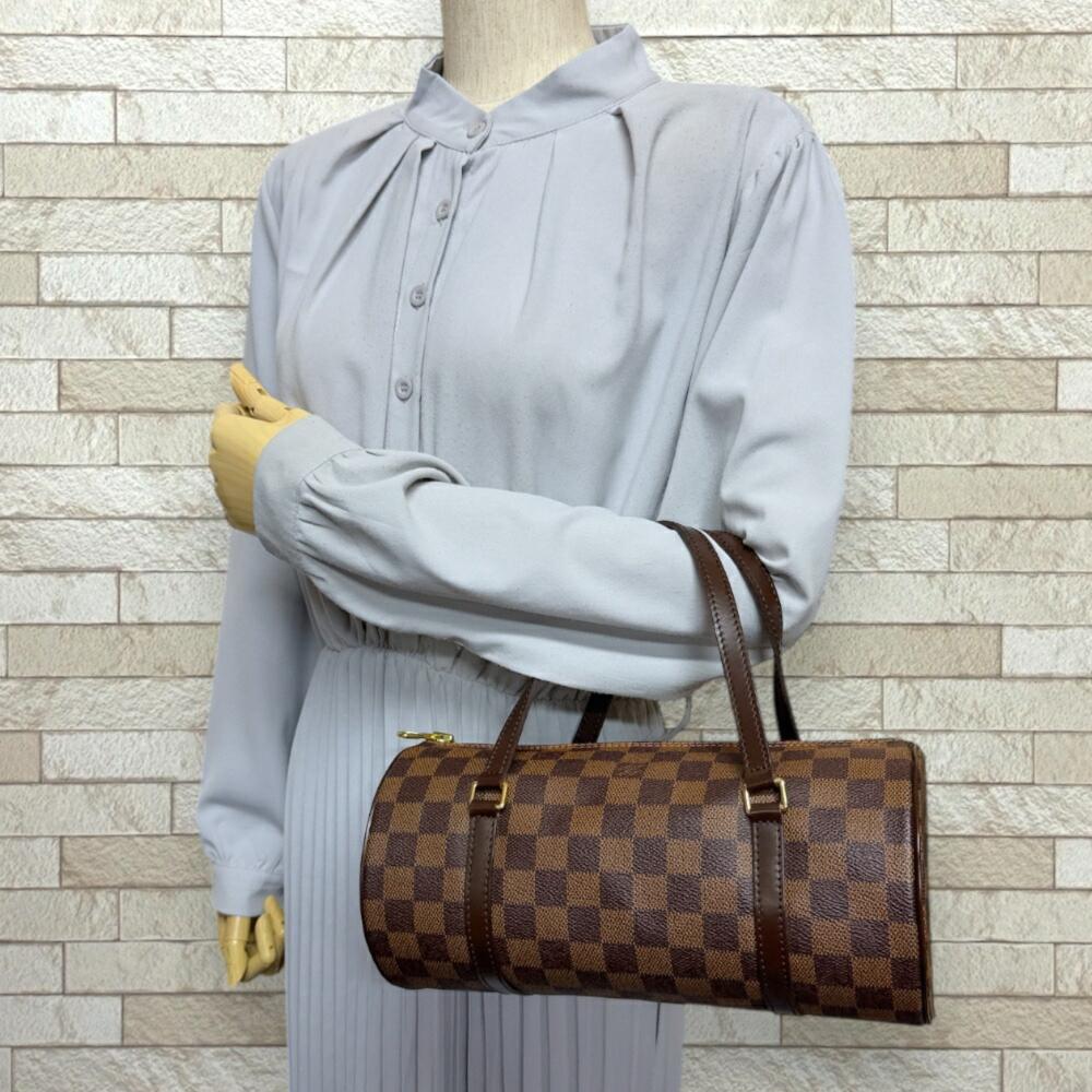 Brown Canvas Louis Vuitton Papillon