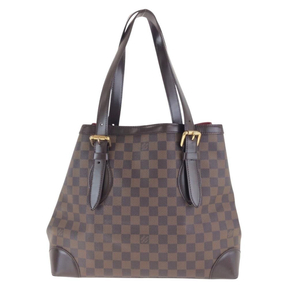 Brown Canvas Louis Vuitton Hampstead