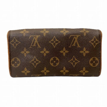 Brown Canvas Louis Vuitton Clutch