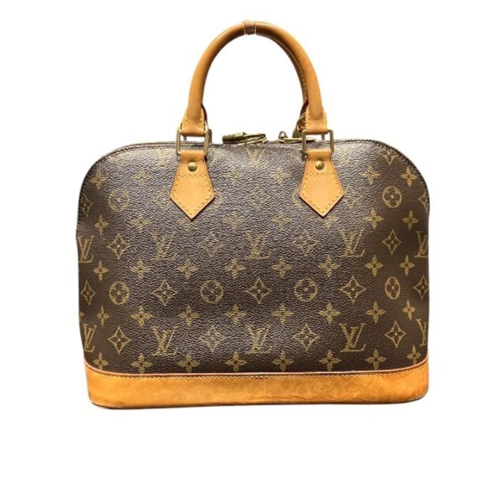 Brown Canvas Louis Vuitton Alma