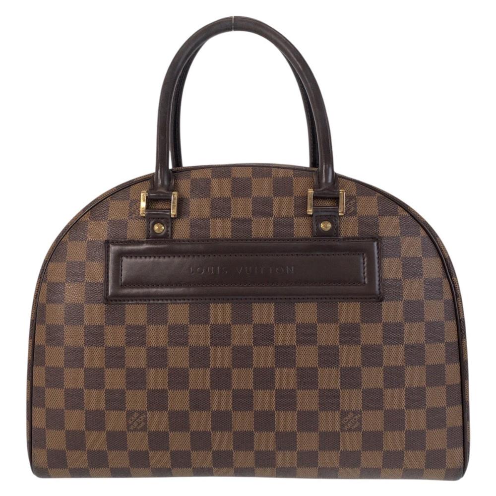 Brown Canvas Louis Vuitton Nolita