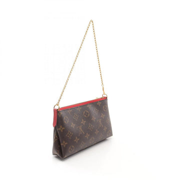 Brown Canvas Louis Vuitton Pallas