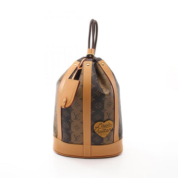 Brown Canvas Louis Vuitton Shoulder Bags