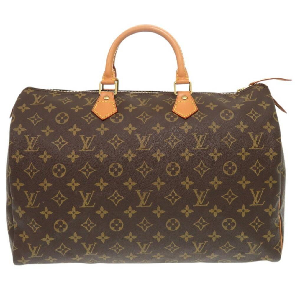 Brown Canvas Louis Vuitton Handbag