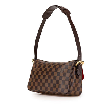 Brown Canvas Louis Vuitton Shoulder Bags