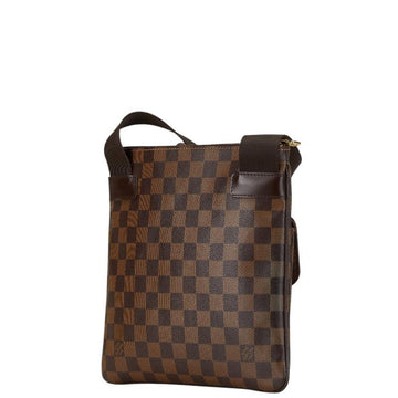 Brown Canvas Louis Vuitton Reporter Melville
