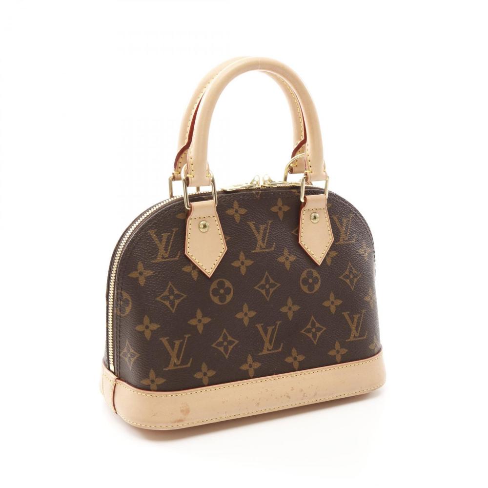 Brown Canvas Louis Vuitton Alma