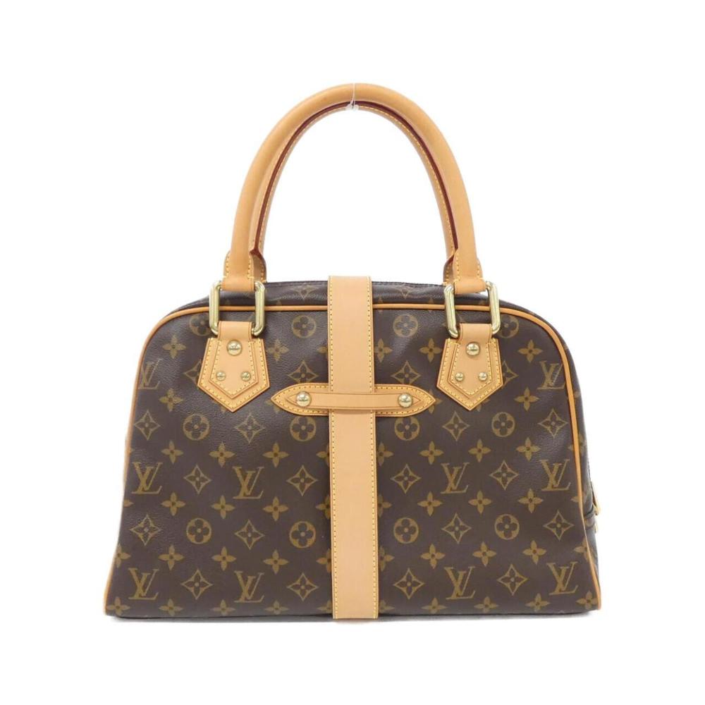 Brown Canvas Louis Vuitton Manhattan