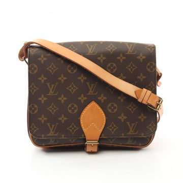 Brown Canvas Louis Vuitton Shoulder Bags