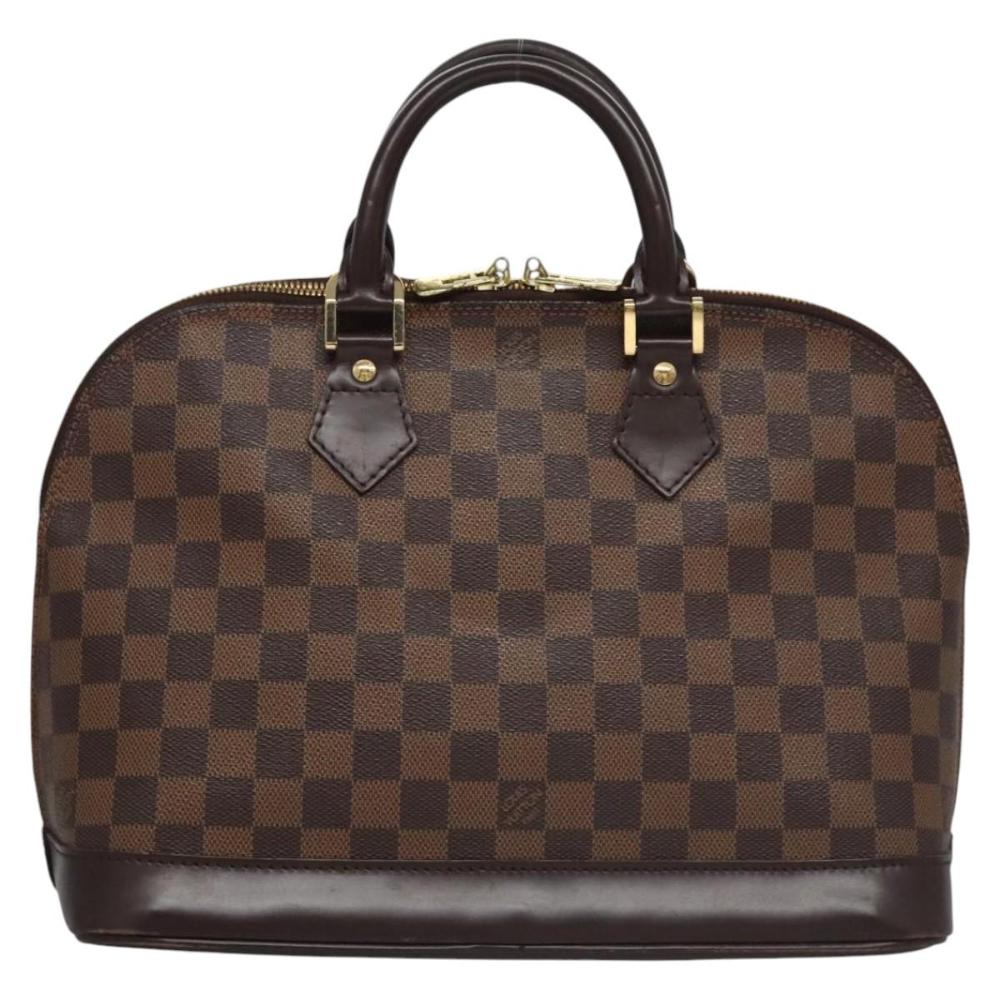 Brown Canvas Louis Vuitton Alma