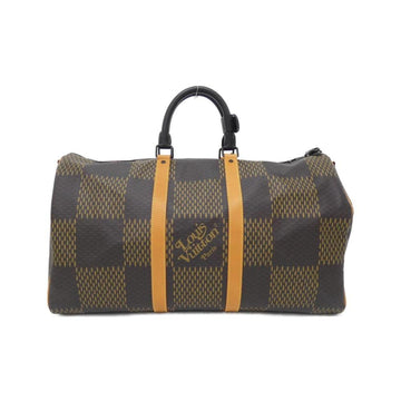 Brown Canvas Louis Vuitton Keepall