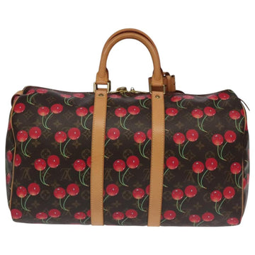 Brown Canvas Louis Vuitton Keepall