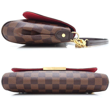 Brown Canvas Louis Vuitton Shoulder Bags