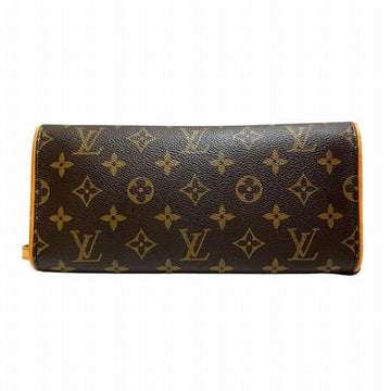 Brown Canvas Louis Vuitton Twin Pochette