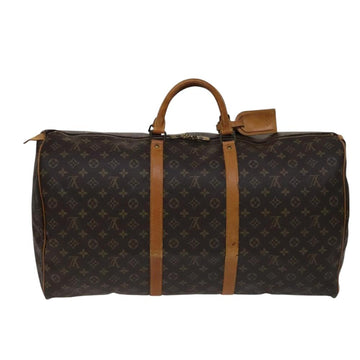 Brown Canvas Louis Vuitton Keepall