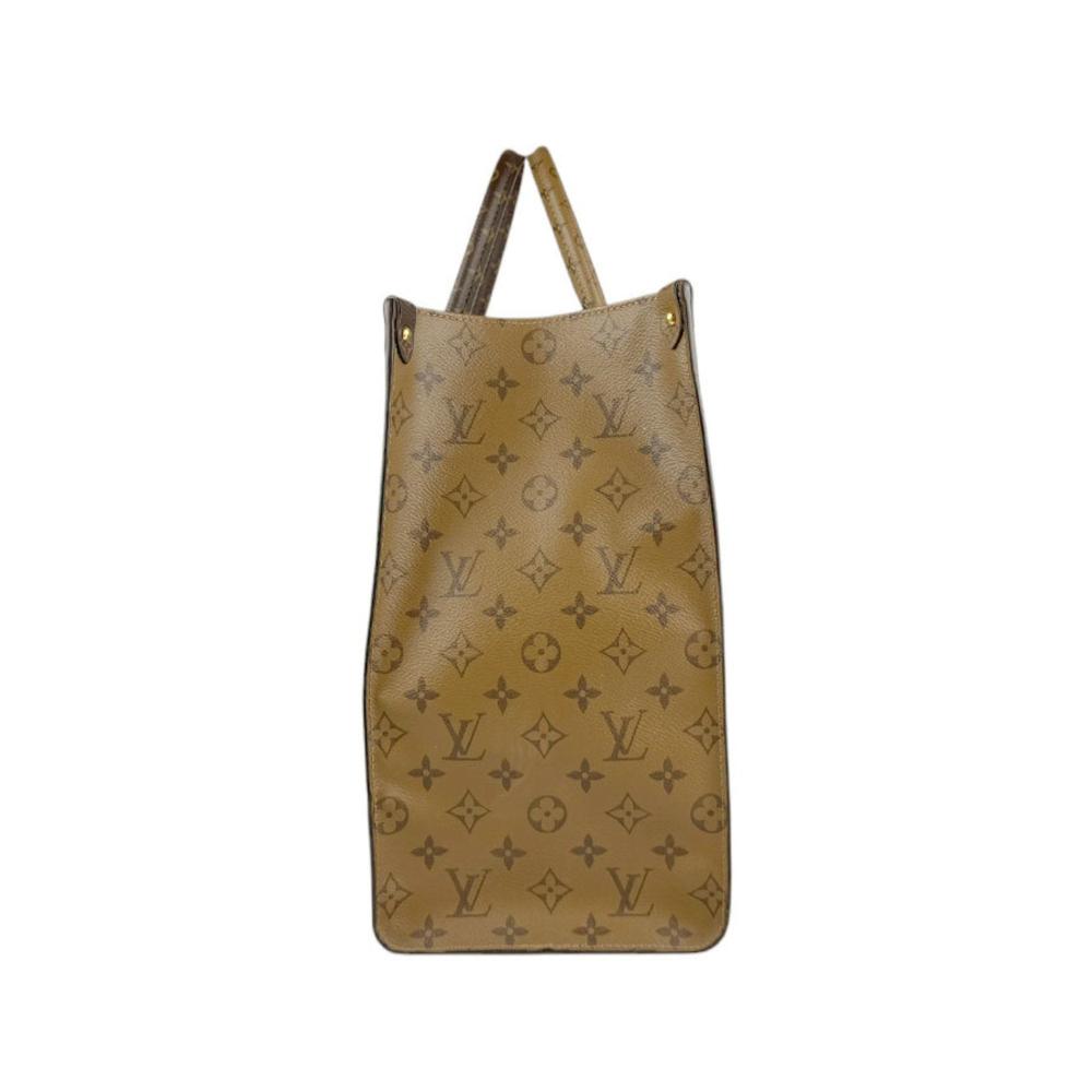 Brown Canvas Louis Vuitton Onthego
