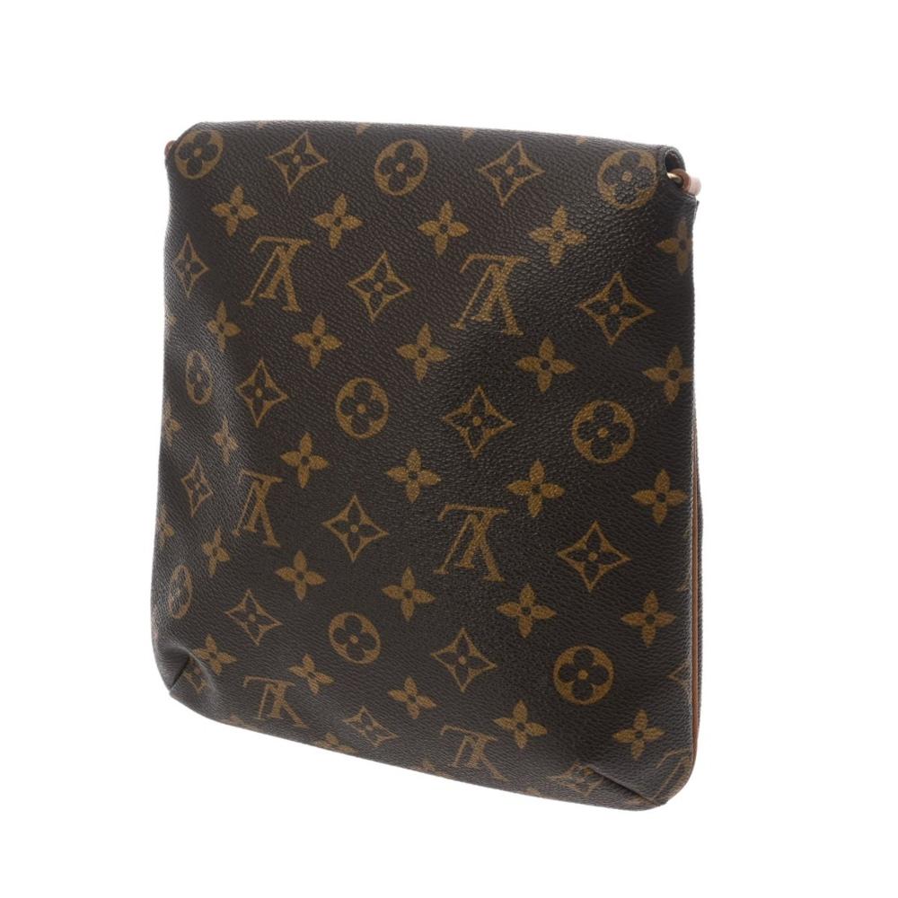 Brown Canvas Louis Vuitton Musette Salsa