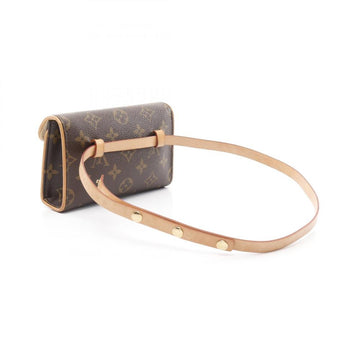 Brown Canvas Louis Vuitton Florentine Pochette