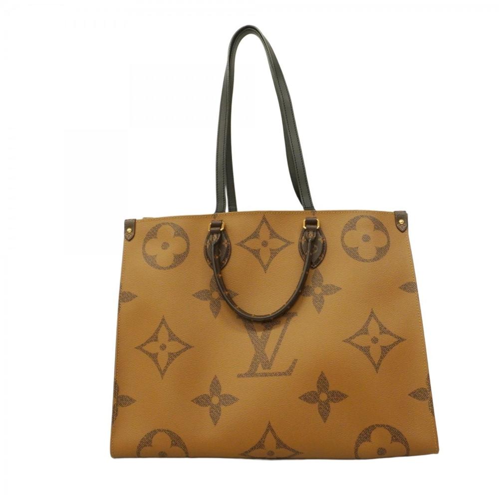 Brown Canvas Louis Vuitton Onthego