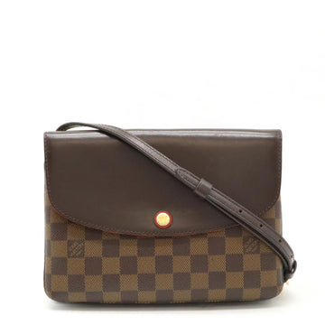 Brown Canvas Louis Vuitton Shoulder Bags