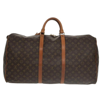 Brown Canvas Louis Vuitton Keepall