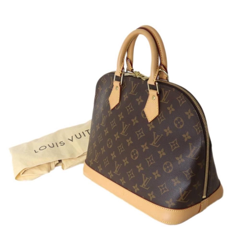 Brown Canvas Louis Vuitton Handbag