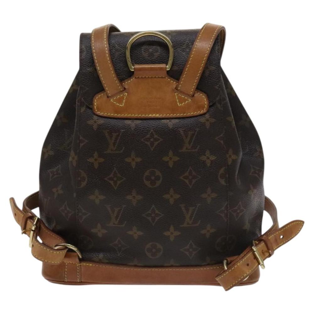 Brown Canvas Louis Vuitton Montsouris