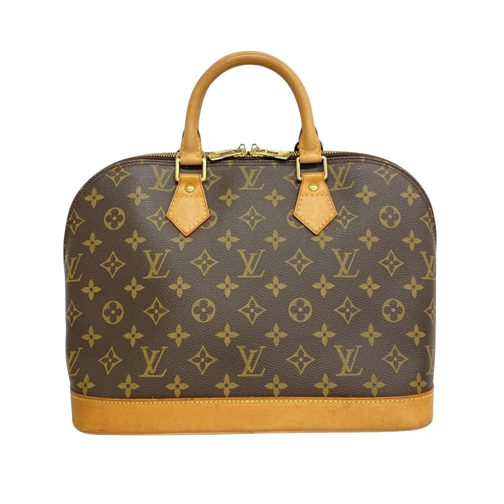 Brown Canvas Louis Vuitton Alma
