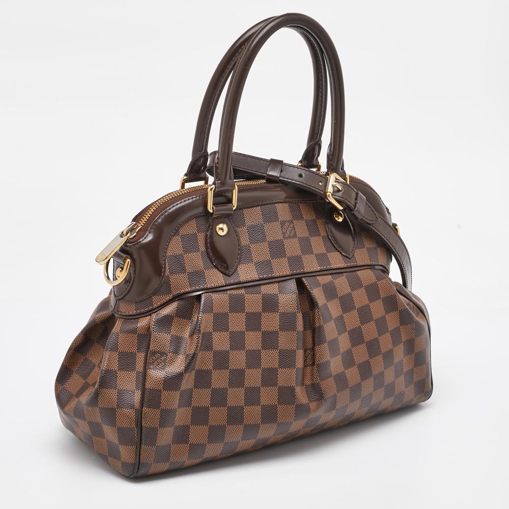Brown Canvas Louis Vuitton Handbag
