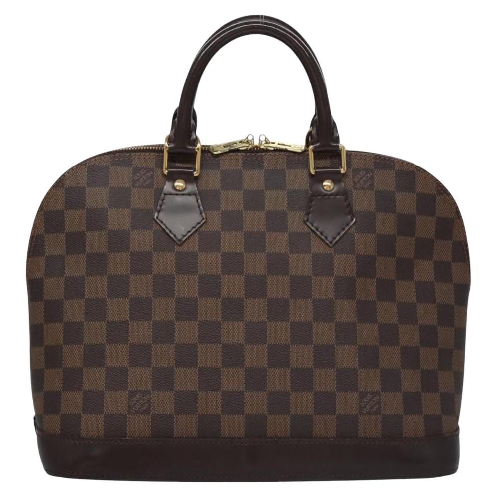 Brown Canvas Louis Vuitton Alma
