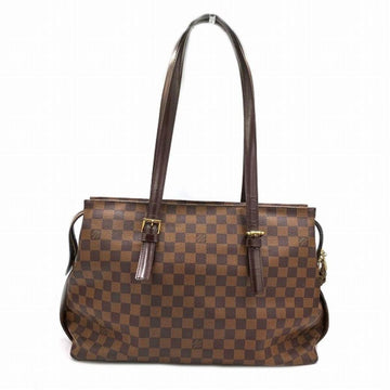 Brown Canvas Louis Vuitton Chelsea