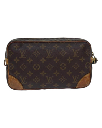 Brown Canvas Louis Vuitton Marly Dragonne