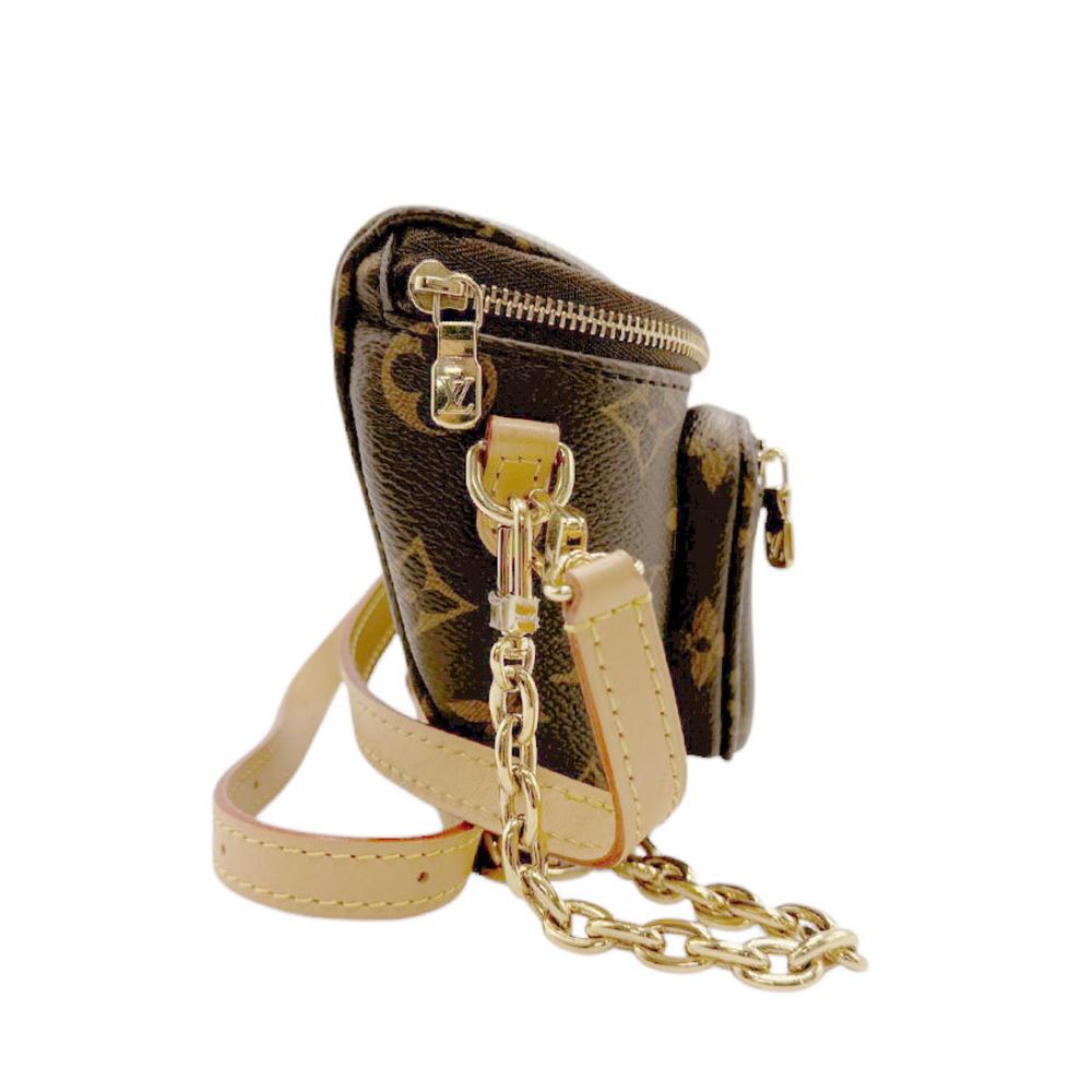 Brown Canvas Louis Vuitton Shoulder Bags