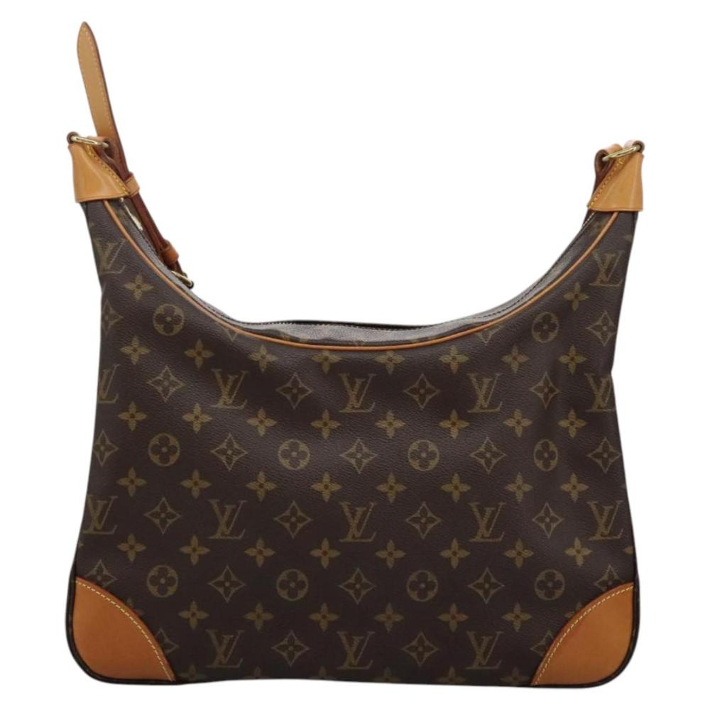 Brown Canvas Louis Vuitton Boulogne