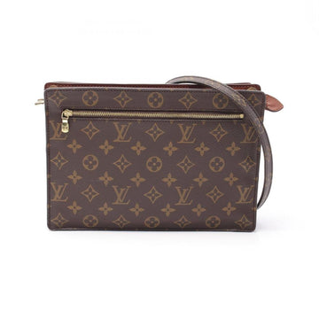 Brown Canvas Louis Vuitton Shoulder Bags