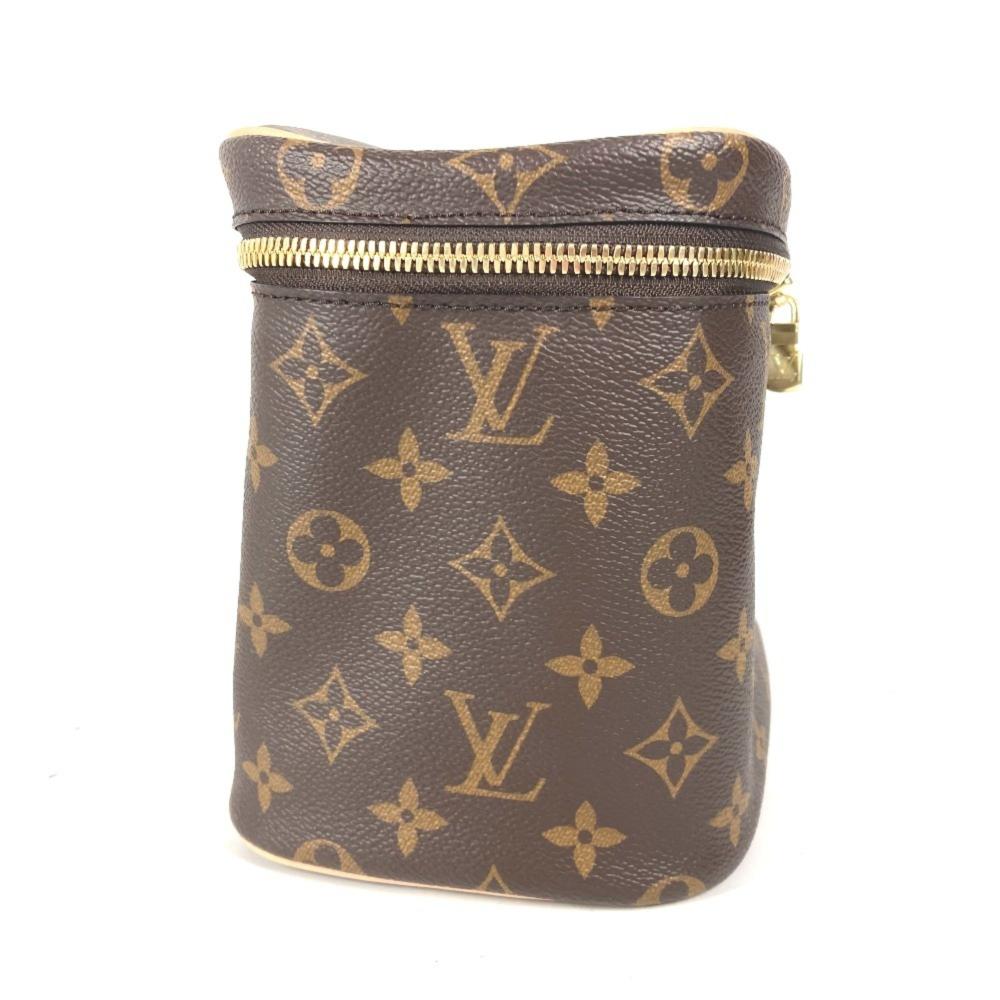 Brown Canvas Louis Vuitton Handbag