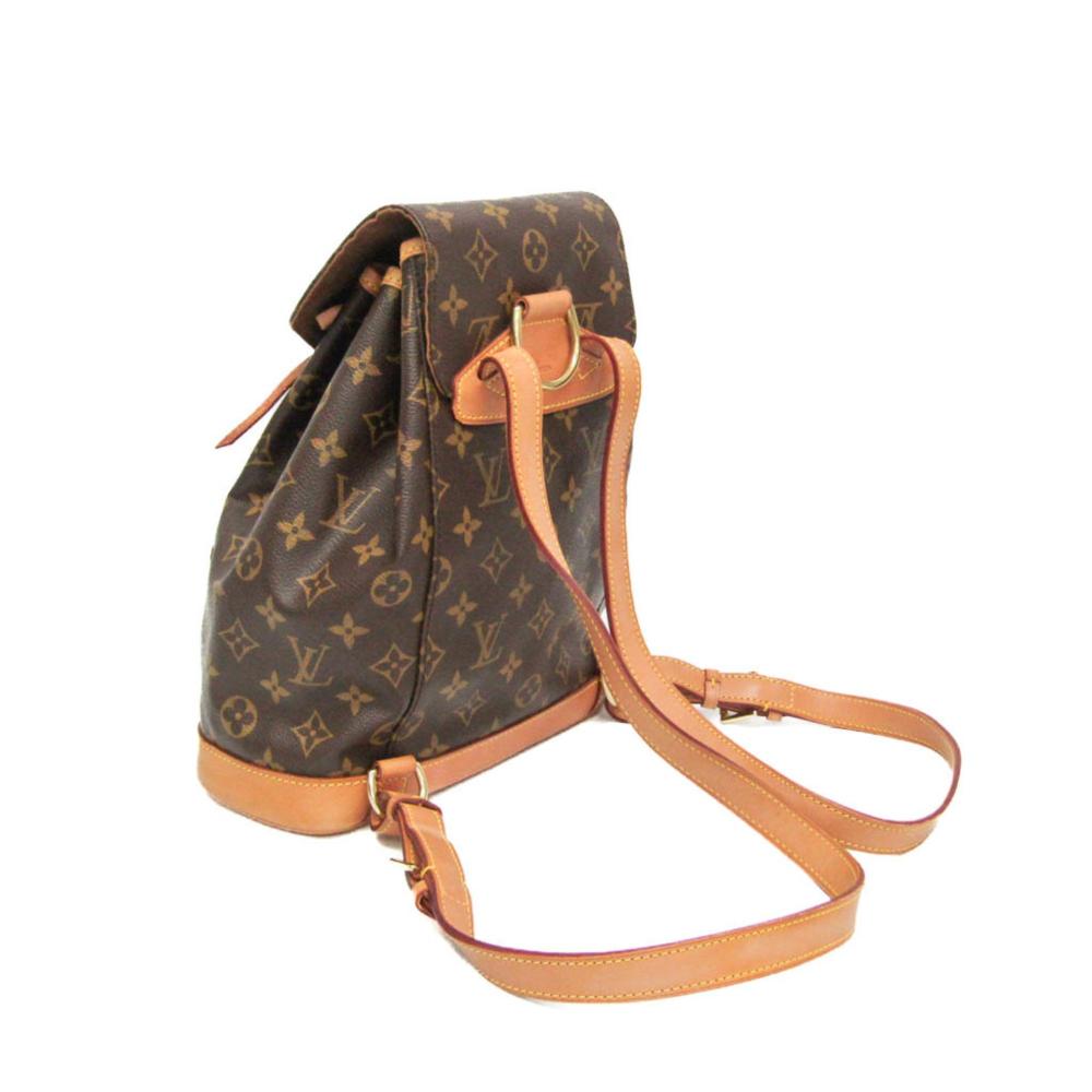 Brown Canvas Louis Vuitton Montsouris