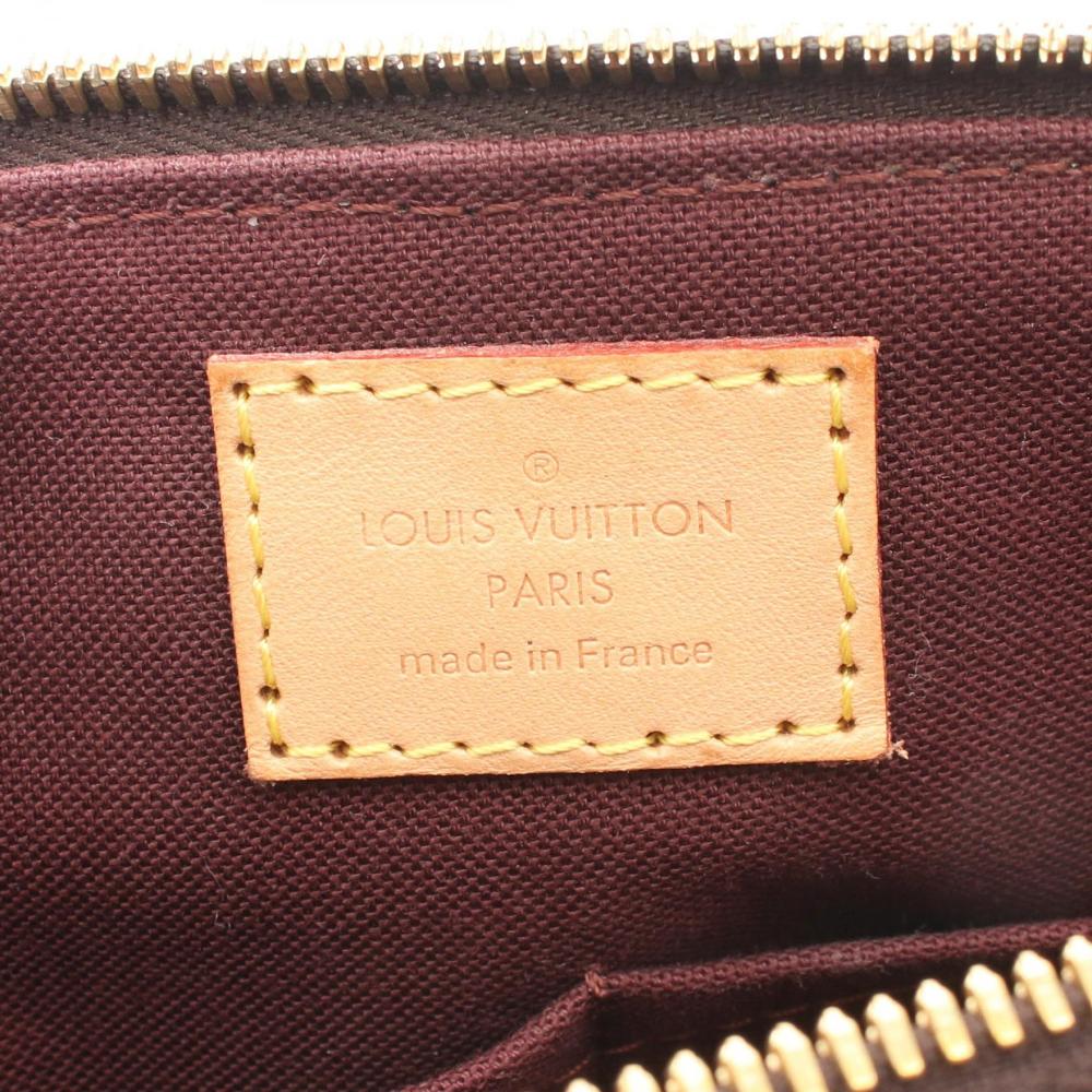 Brown Canvas Louis Vuitton Handbag