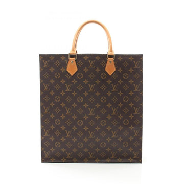 Brown Canvas Louis Vuitton Sac Plat