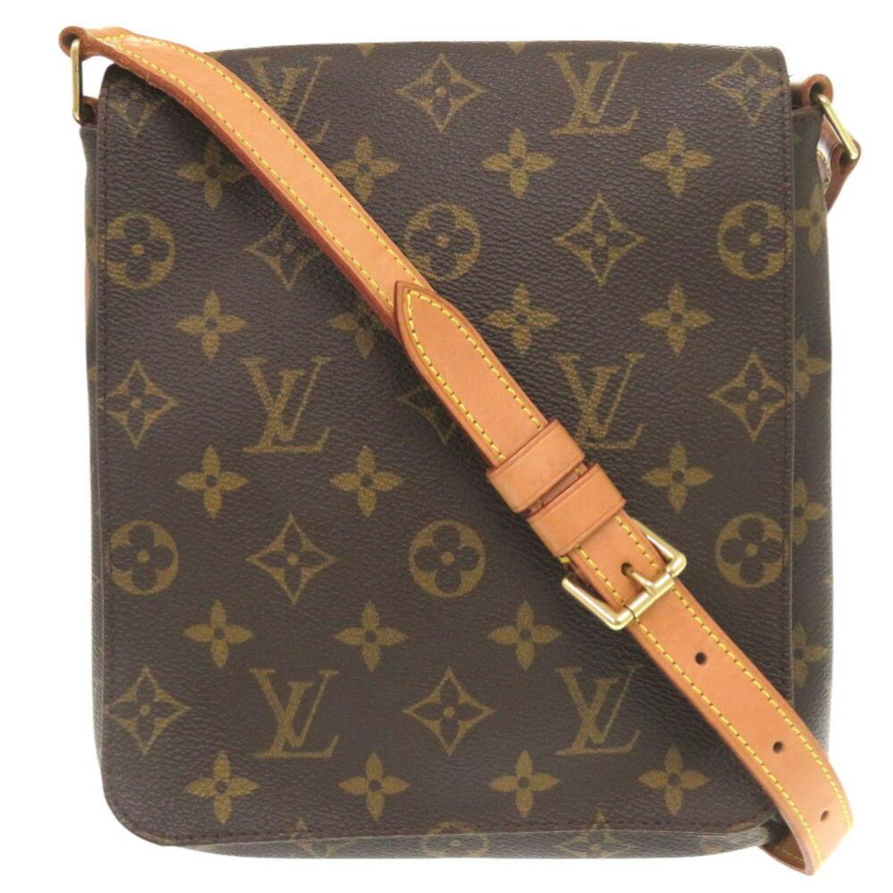 Brown Canvas Louis Vuitton Shoulder Bags