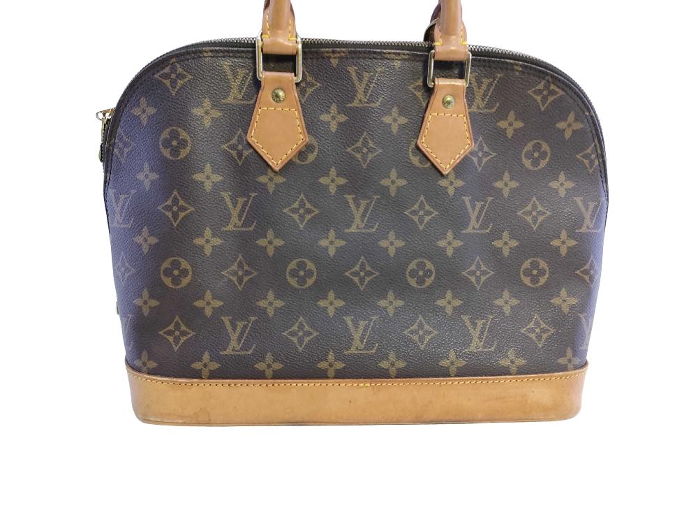 Brown Canvas Louis Vuitton Alma
