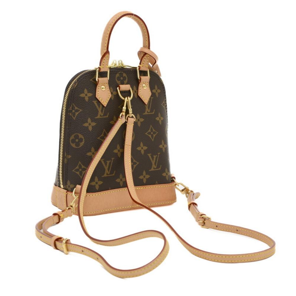 Brown Canvas Louis Vuitton Backpack