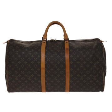 Brown Canvas Louis Vuitton Keepall