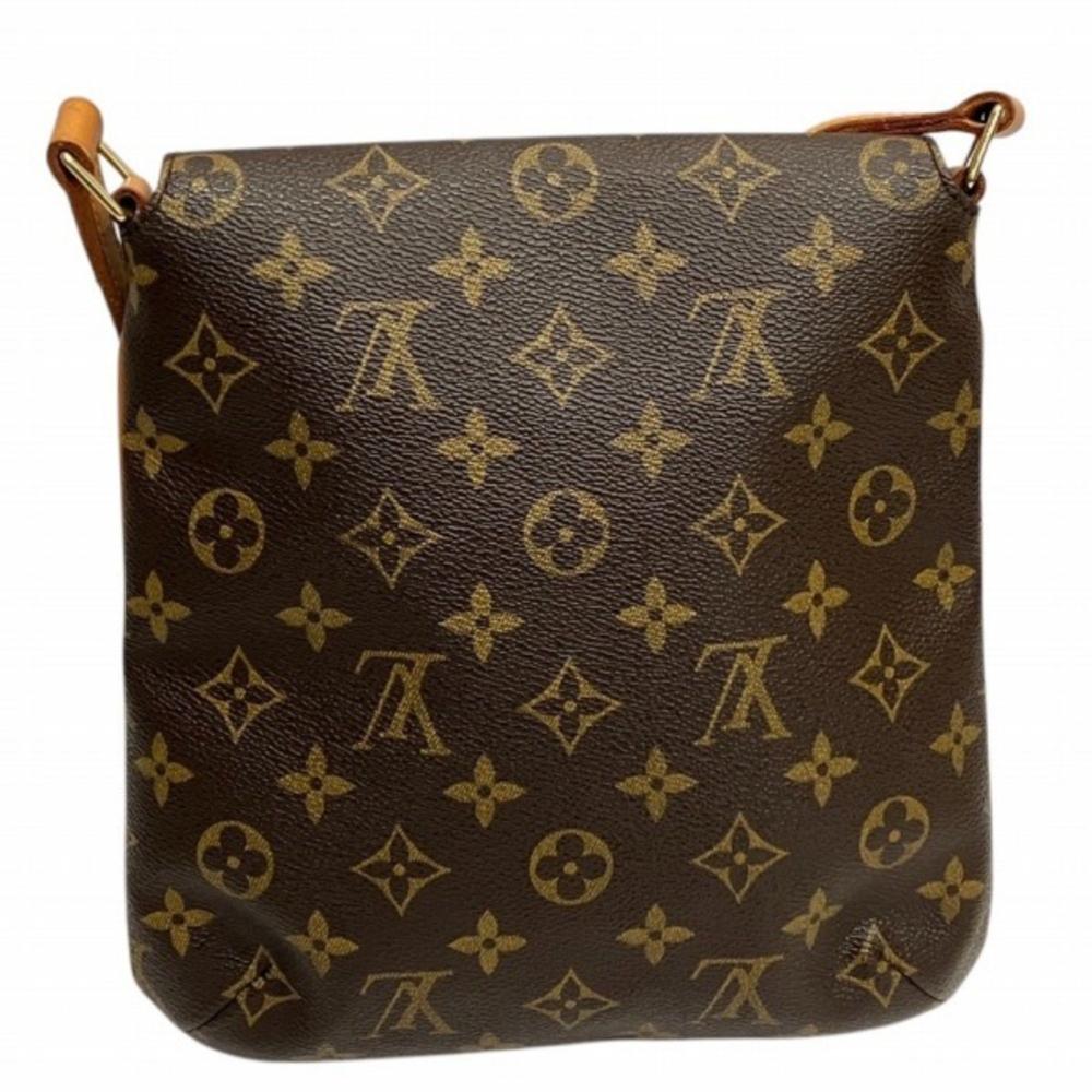 Brown Canvas Louis Vuitton Musette Salsa