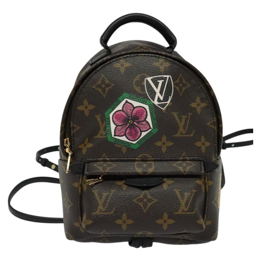 Brown Canvas Louis Vuitton Palm Springs